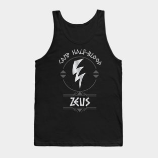 Camp Half Blood, Child of Zeus – Percy Jackson inspired design Tank Top